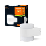 LED Wandlamp - Endura Stijl Updown Puck -Wit - 13W 980lm - 3000K Warm Wit