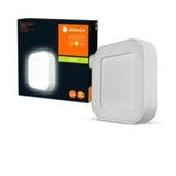 LED Wandlamp - Endura Stijl Vierkant - Wit - 13.5W 600lm - 3000K Warm Wit