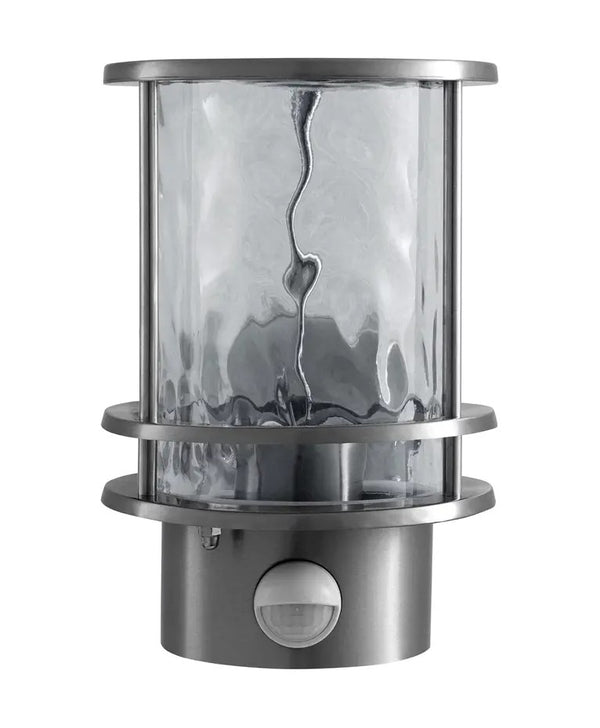 LED Wandlamp - Endura Classis - Staal - E27 | Up - Bewegings- en lichtsensor