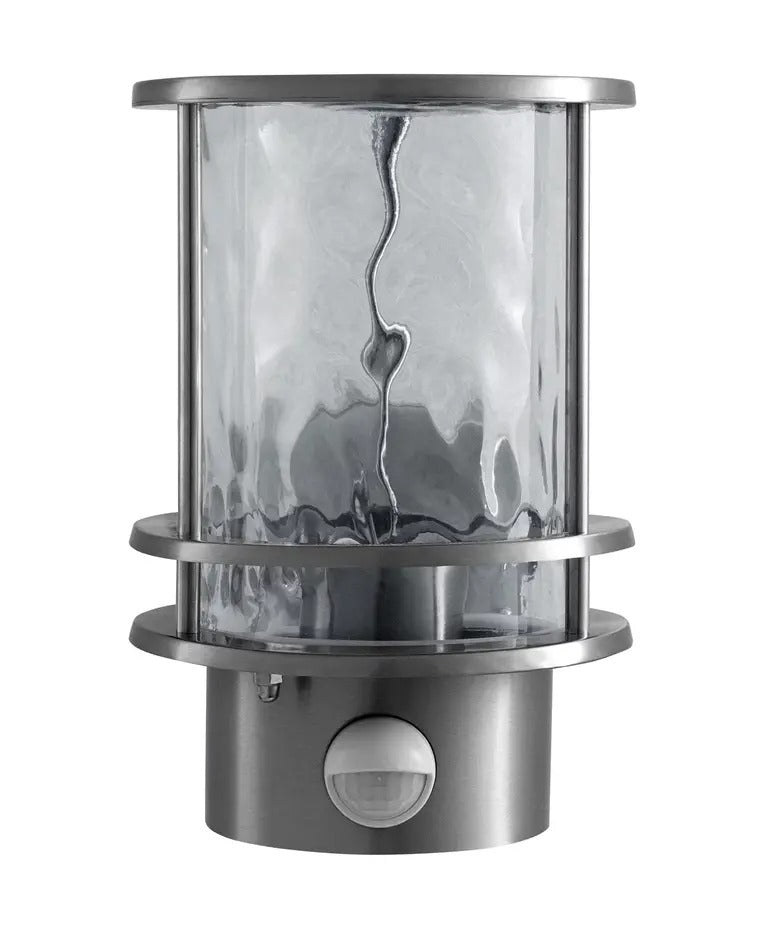 LED Wandlamp - Endura Classis - Staal - E27 | Up - Bewegings- en lichtsensor