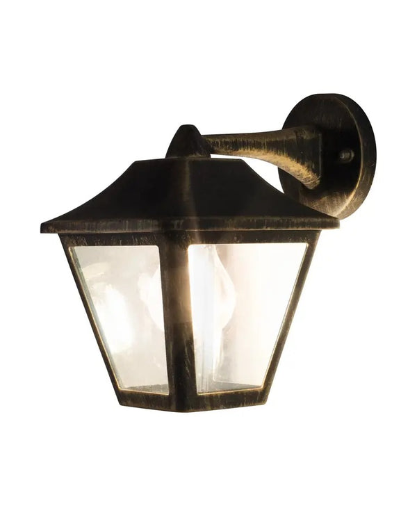 LED Wandlamp - E27 - Endura Classic - Goud - IP44 | Traditioneel