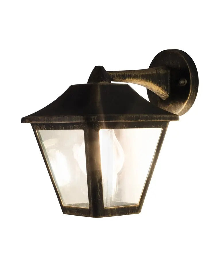 LED Wandlamp - E27 - Endura Classic - Goud - IP44 | Traditioneel