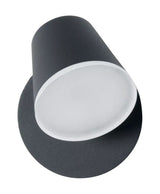 LED Wandlamp - Endura Stijl Midi - Donker Grijs - 13.5W 800lm - 3000K Warm Wit