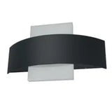 LED Wandlamp - Endura Stijl Shield - Donker Grijs - 11W 410lm - 3000K Warm Wit