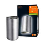 LED Wandlamp - Endura Stijl Updown - Aluminium - 12W 700lm - 3000K Warm Wit