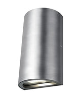 LED Wandlamp - Endura Stijl Updown - Aluminium - 12W 700lm - 3000K Warm Wit