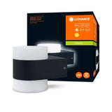 LED Wandlamp - Endura Stijl Updown Puck - Donker Grijs - 13W 980lm - 3000K Warm Wit