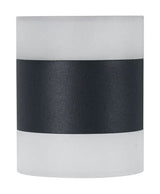 LED Wandlamp - Endura Stijl Updown Puck - Donker Grijs - 13W 980lm - 3000K Warm Wit