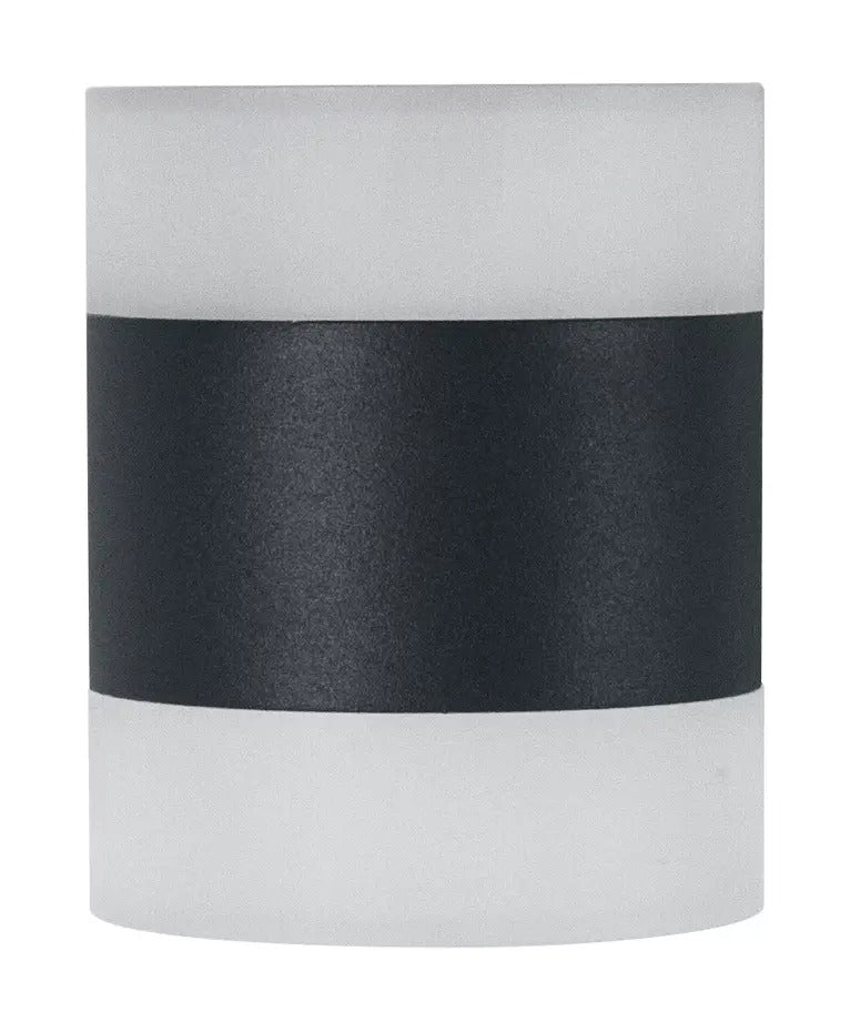 LED Wandlamp - Endura Stijl Updown Puck - Donker Grijs - 13W 980lm - 3000K Warm Wit