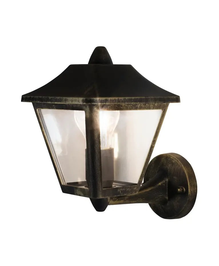 LED Wandlamp - Endura Classic - Tradition Patina - E27 - IP44 - Goud