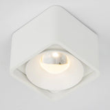 Lars Opbouwspot Wit – Aluminium Vierkante Plafondspot met Dim-to-Warm LED 10W