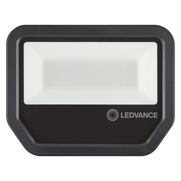 Ledvance LED Breedstraler IP65 - GEN 3 Zwart - 50W 6000Lm - 3000k 830 Warm Wit