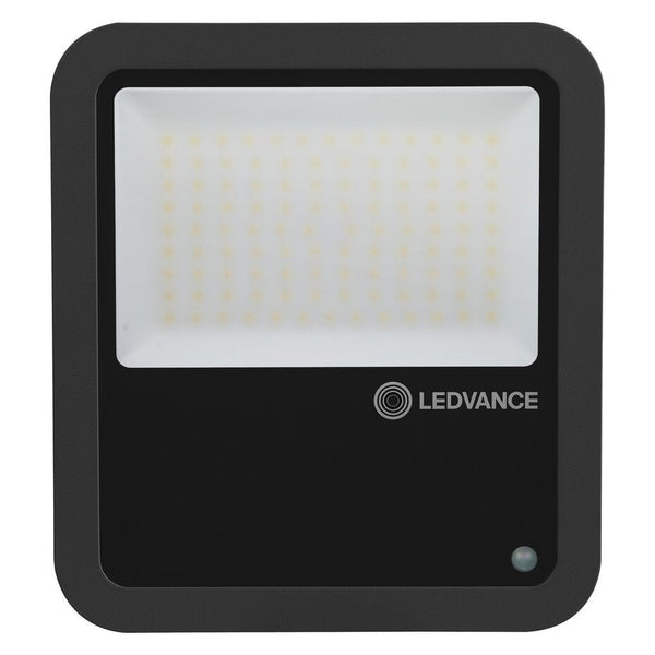 Ledvance LED Breedstraler Photocell GEN 3 Zwart 80W 125lm/w - 4000k - IP65