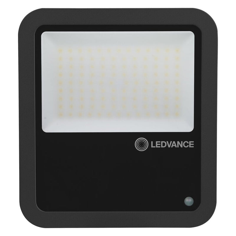 Ledvance LED Breedstraler Photocell GEN 3 Zwart 80W 125lm/w - 4000k - IP65
