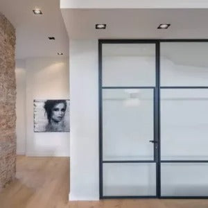 Luco-II Trimless AR111 Kardan Spot – Dubbel – Zwart – Metalen Frame