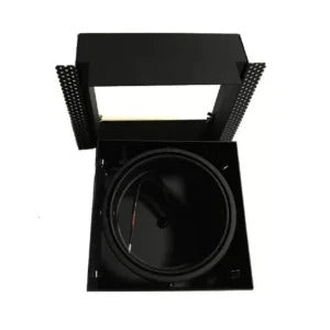 Luco-I Trimless AR111 Inbouwspot – Verstelbare Kardan Spot – Zwart