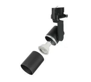 Madara Mini GU10 Railspot – Compacte 3-fase Spot Wit/Zwart