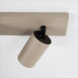 Mila 3 Opbouwspot Champagne – Aluminium Plafondlamp met 3 Spots, GU10 Fitting, Kantelbaar & Draaibaar