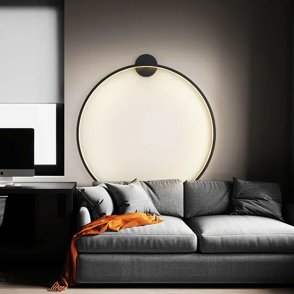 VerlichtingsHuis Essential - Minimalistische LED Ronde Wandlamp
