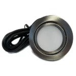 Mobi LED Meubelspot 3W 3000K 230V Wit/Zwart/Geschuurd Staal