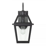 Muurlamp Perth – Traditionele Wandlamp Buiten Zwart Aluminium LED