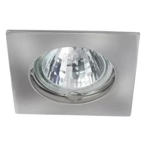 Navi Vaste Vierkante Inbouwspot GX5.3/LED Aluminium
