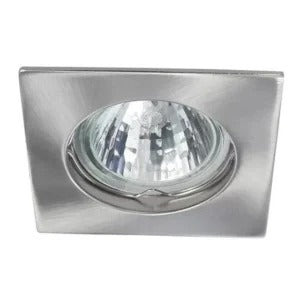 Navi Vaste Vierkante Inbouwspot GX5.3/LED Aluminium