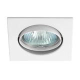 Navi Verstelbare Vierkante Inbouwspot GX5.3/LED Aluminium