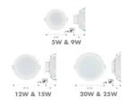 Nectra LED Plus IP44 Inbouw Downlight – 3000K/4000K – Wit