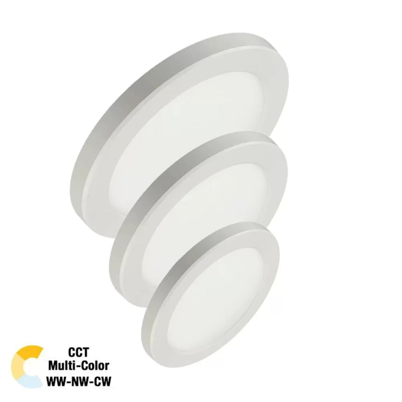 Olga-CCT LED Downlight In-/Opbouw Dimbaar – Instelbare Lichtkleur