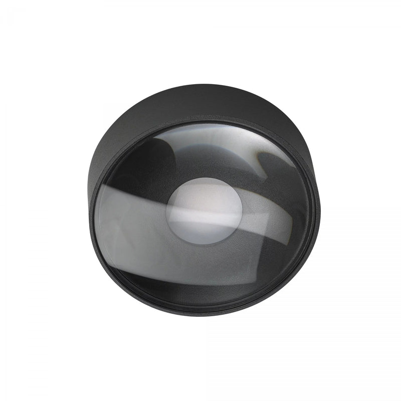 Icon Opbouwspot Plafonniere Zwart – Rond Aluminium LED Plafondlamp 6W 514lm IP65 3000K