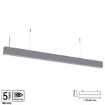 Opti-Line LED Pendel 40W | 4000Lm | 4000K/6000K | Koppelbaar