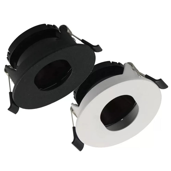 Opto-Oval Inbouwspot GU10 Kantelbaar Ø80mm Wit of Zwart