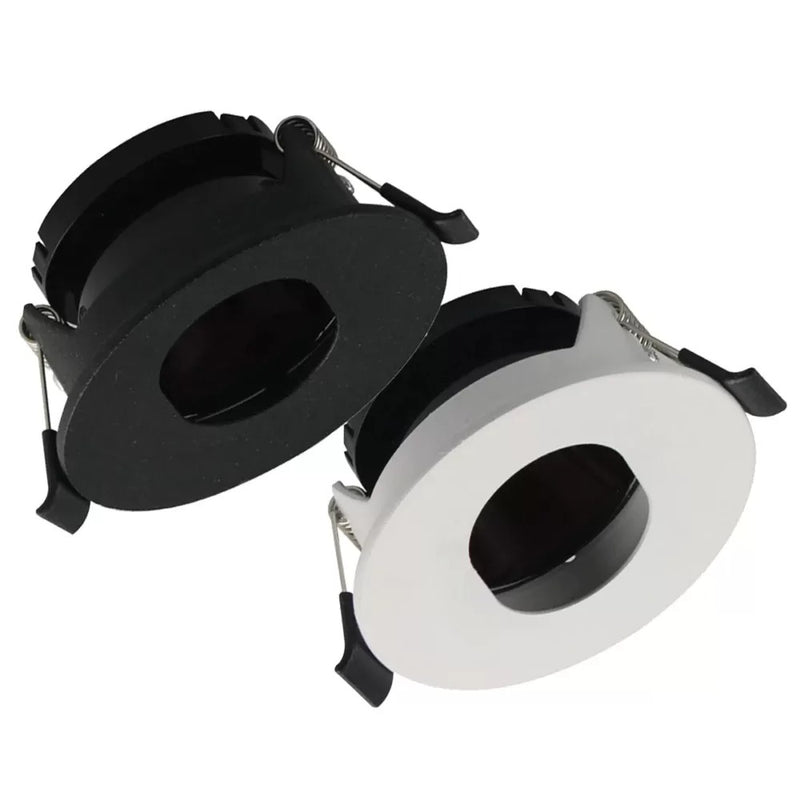 Opto-Oval Inbouwspot GU10 Kantelbaar Ø80mm Wit of Zwart