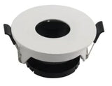 Opto-Round Inbouwspot GU10 Kantelbaar Ø80mm Wit of Zwart