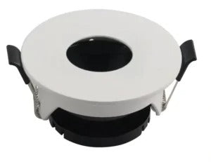Opto-Round Inbouwspot GU10 Kantelbaar Ø80mm Wit of Zwart
