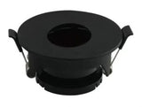 Opto-Round Inbouwspot GU10 Kantelbaar Ø80mm Wit of Zwart