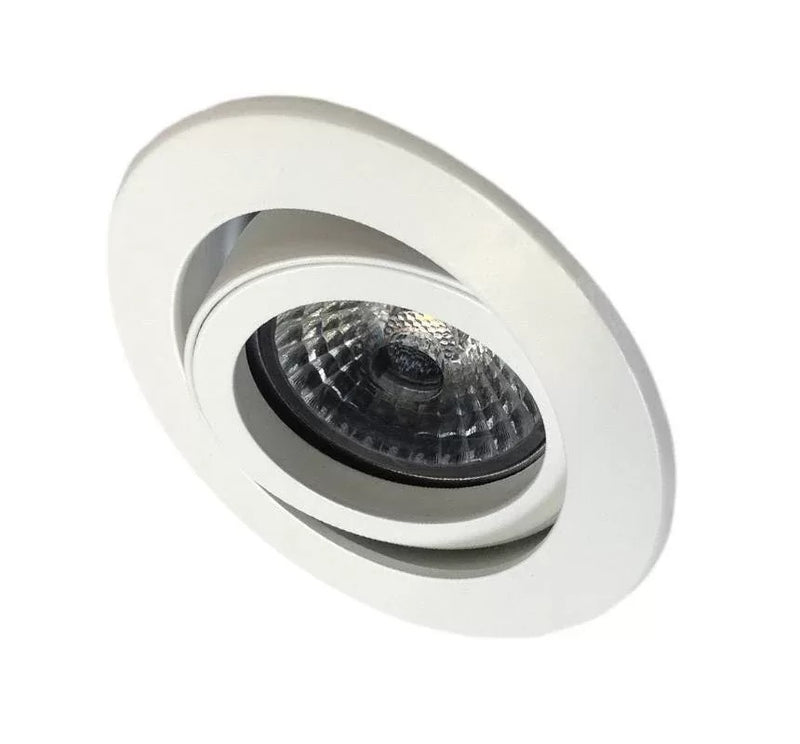 Origin-R Inbouwspot – Rond, Wit of Geschuurd Staal – 2700K LED