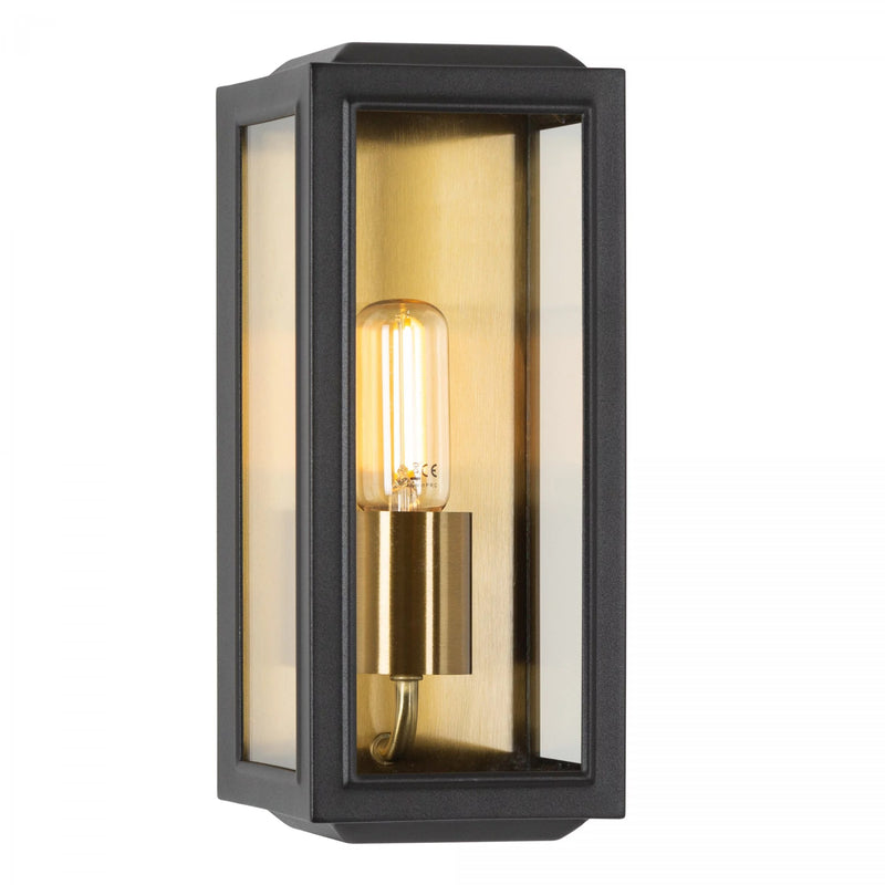 Residence buitenlamp Zwart / Messing