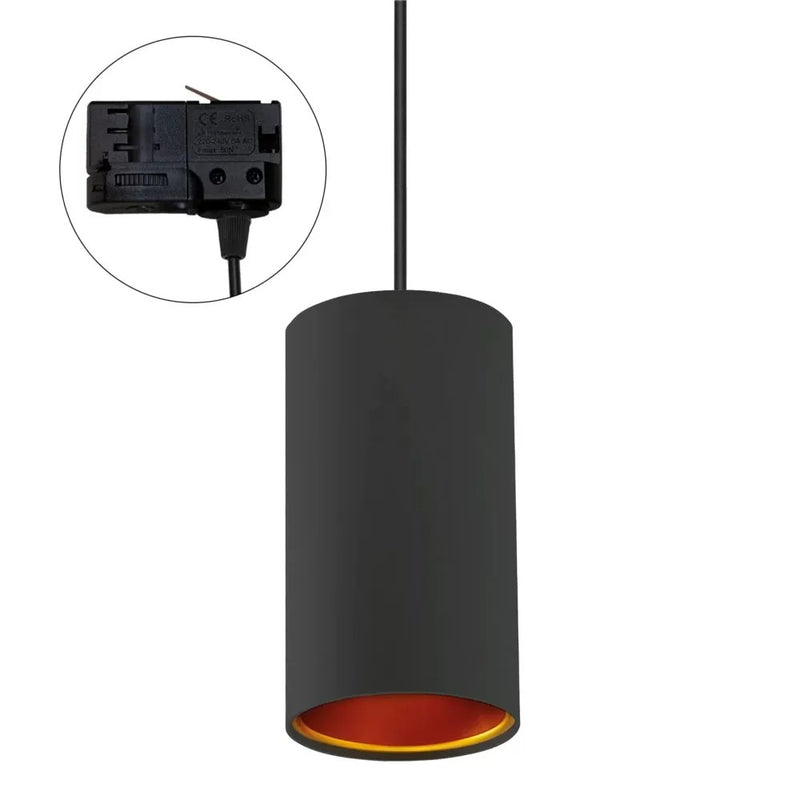 Riti Track GU10 Pendelarmatuur Aluminium Wit/Goud of Zwart/Goud