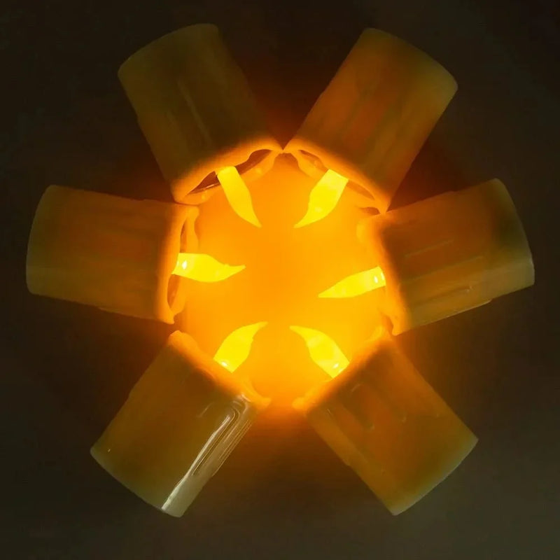 SOLAGLOW 6-Delige Solar LED Theelichtjes