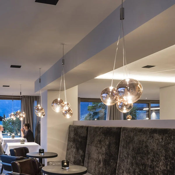 Luxe Glazen Bol Hanglamp
