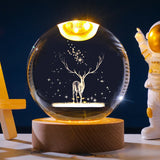 Lumea Galaxy Kristallen Nachtlamp