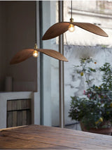 Vintage Wabi-Sabi Houten Hanglamp