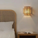 MORI GLOW Handgemaakte Hennep Touw Wandlamp