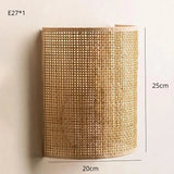 NATURA RATTAN Rotan Wandlamp