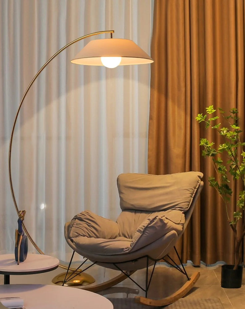 Luxe Design Vloerlamp – Stijlvolle Sfeerverlichting voor Woonkamer & Slaapkamer