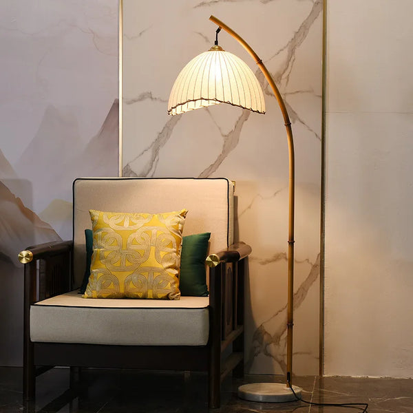 ZenGlow Wabi-Sabi LED Vloerlamp – Scandinavisch Minimalisme & Japans Design voor een Rustgevende Sfeer