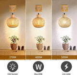 BAMBULUX Bamboe Wandlamp