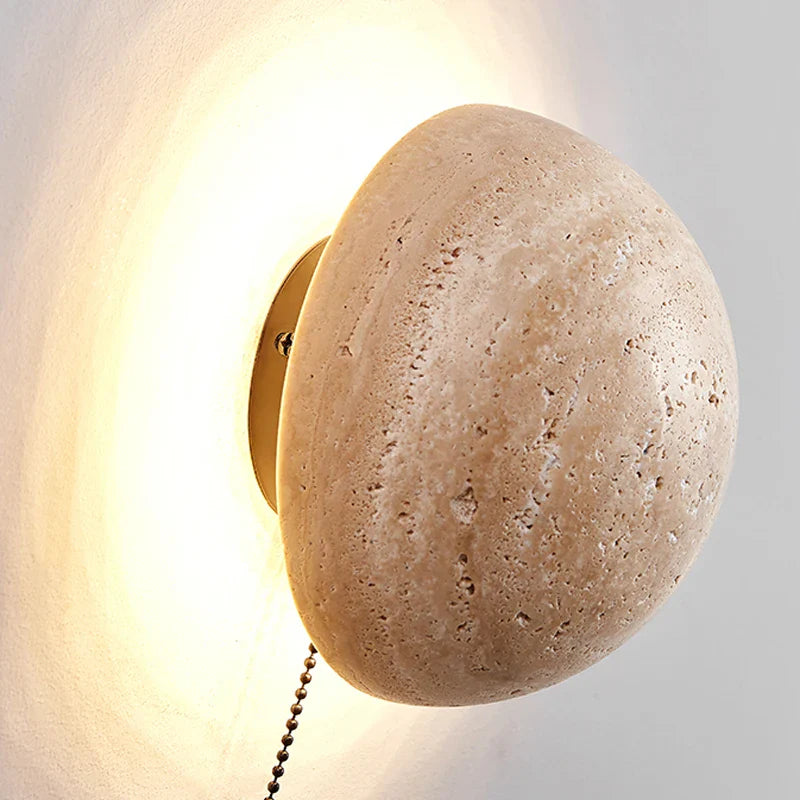 Wabi Sabi Marmeren Wandlamp